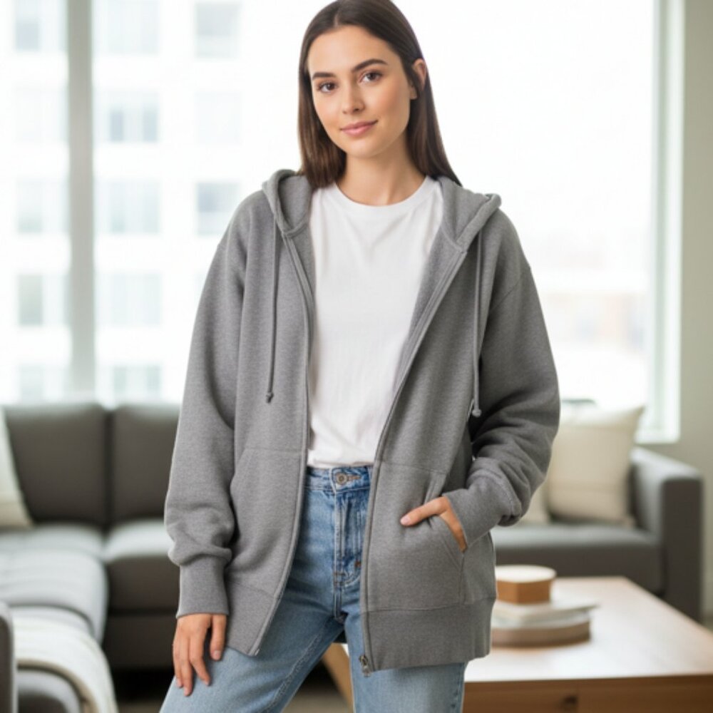 TARGET Oversized Gray Size XXS Thumb Holes
